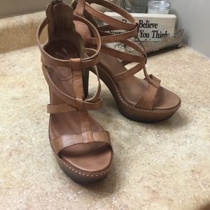 UGG platform sandals-never worn!